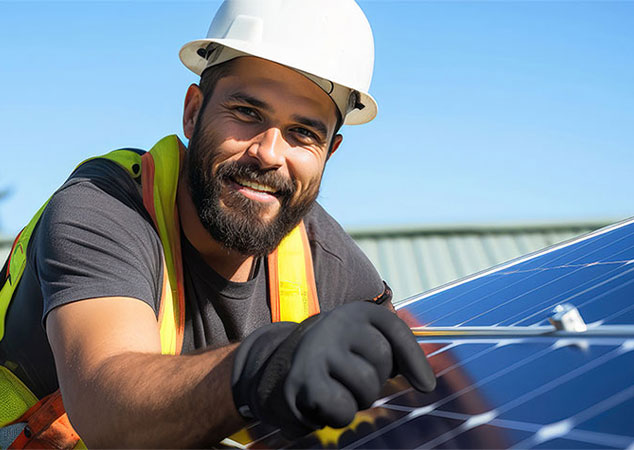 Thumbnail of a professional solar panel installer